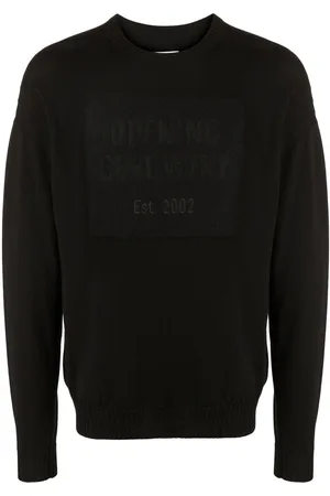 Opening Ceremony Box-logo crew-neck jumper