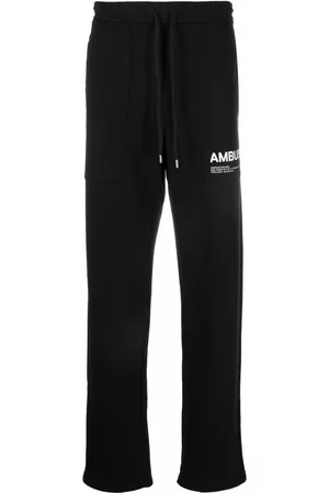 AMBUSH Men Sweatpants - Logo-print track pants - Black