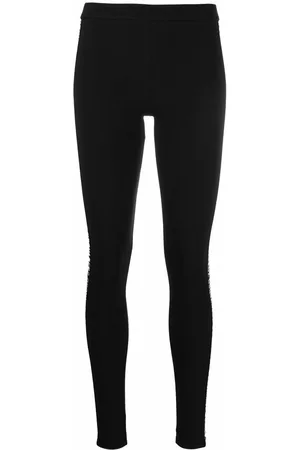 Dsquared2 Women Leggings - Logo-tape detail leggings - Black