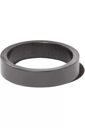 Le Gramme Men Rings - 3g polished band ring - Black