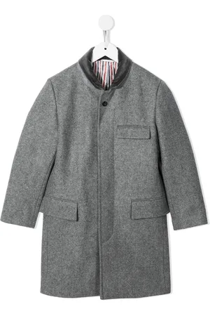 Thom Browne Chesterfield Melton wool coat