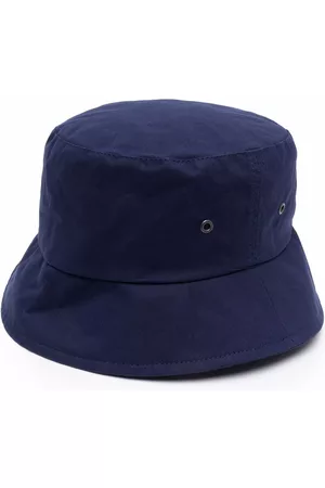 MACKINTOSH Waxed bucket hat - Blue