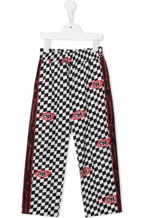 OFF-WHITE Chessboard track pants