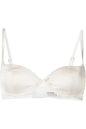 Satin Scooped Balconette bra