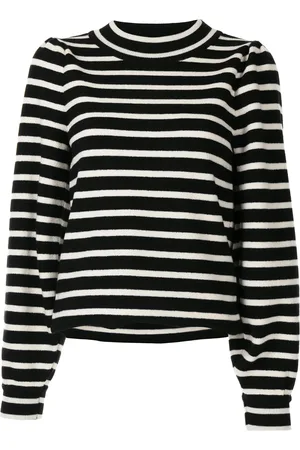 GOEN.J Striped pattern jumper