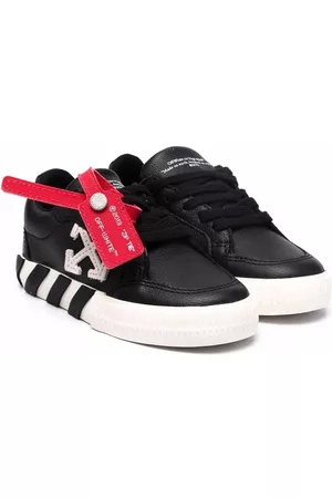 OFF-WHITE Boys Low Top & Lifestyle Sneakers - Vulcanized low-top sneakers - Black