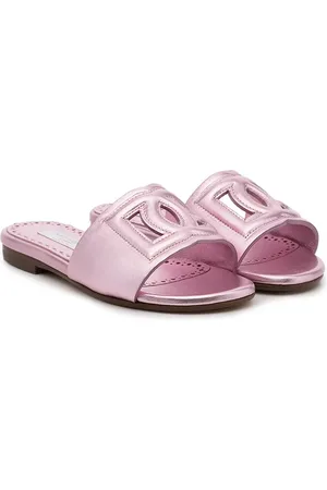 Dolce & Gabbana DG Millenials leather sandals