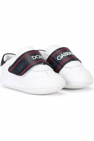 Dolce & Gabbana Logo-print leather sneakers