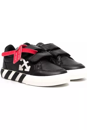 OFF-WHITE Boys Sneakers - Vulcanized touch-strap sneakers - Black