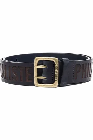 Zadig & Voltaire Buckley stamped belt