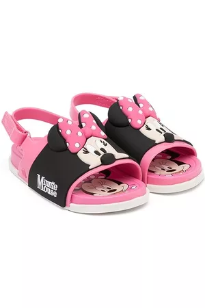 Mini Melissa Mickey Friends slide sandals - Pink