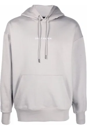 Daily paper Logo-print cotton hoodie