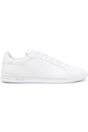 Ralph Lauren Men Low Top & Lifestyle Sneakers - Plain low-top sneakers - White