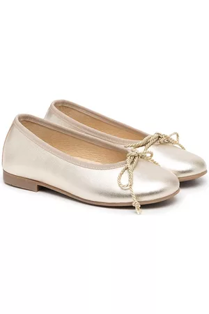 Andanines Girls Ballerinas - Metallic ballerina pumps - Gold