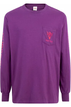 Tommy Jeans Men's Purple Los Angeles Lakers Richie Color Block Long Sleeve  T-shirt - Macy's