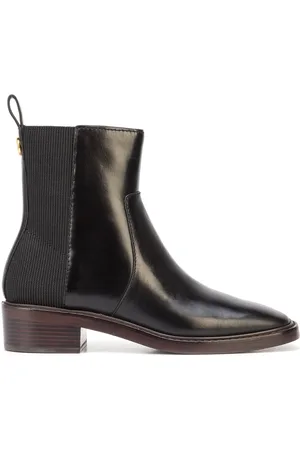 Tory Burch Square-toe leather Chelsea boots