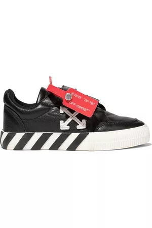 OFF-WHITE Girls Sneakers - Vulcanized touch-strap sneakers - Black