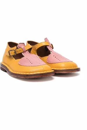 PèPè Two-tone buckle shoes
