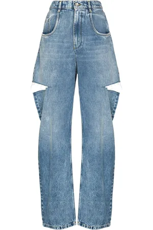 Maison Margiela Distressed straight-leg jeans