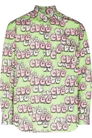 Comme des Garçons X KAWS graphic-print shirt
