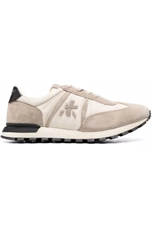 Premiata John low-top suede sneakers