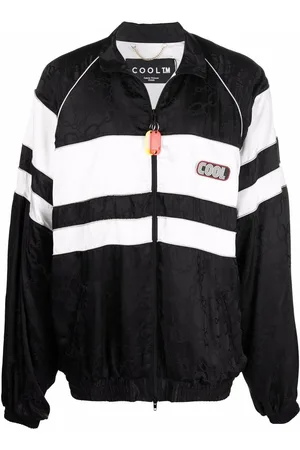 COOL T.M Monogram logo-print zip jacket