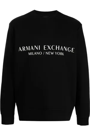 Armani Exchange Logo crew-neck sweatshirt