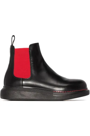 Alexander McQueen Contrast panel Chelsea boots