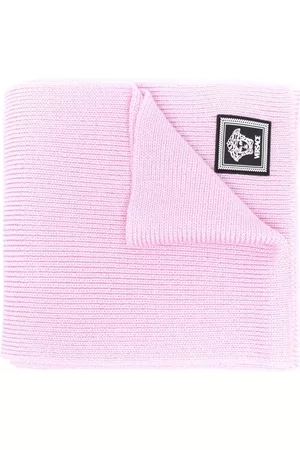 VERSACE Scarves - Medusa Head knitted scarf - Pink