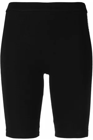 Dsquared2 Women Sports Shorts - Logo-tape detail shorts - Black
