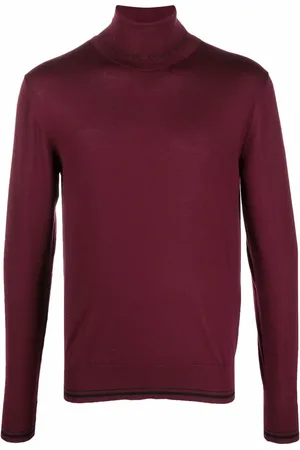 Dolce & Gabbana Slim fit polo neck jumper