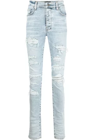 AMIRI Men Skinny Jeans - Distressed skinny jeans - Blue
