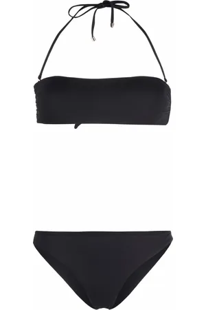 Manokhi Halterneck bandeau-style bikini set