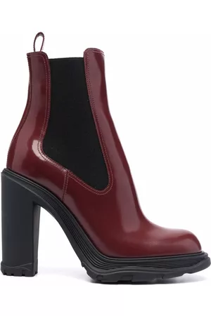 Alexander McQueen High-heeled boots - Red