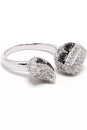 Karl Lagerfeld Ikonik Karl Choupette ring - Silver