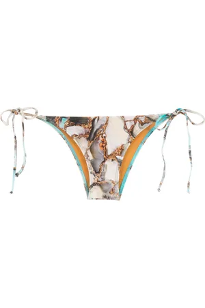 Lygia & Nanny Thai marble-print pants