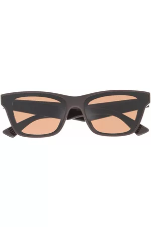 Bottega Veneta Square Sunglasses - Square-frame sunglasses - Brown