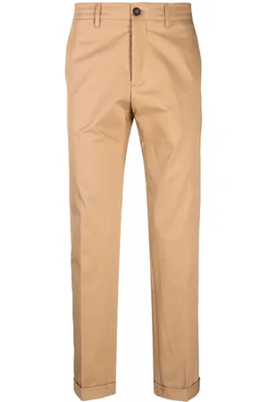 Golden Goose Pressed-crease slim-cut chinos