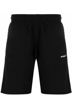 OFF-WHITE Men Sports Shorts - Caravaggio Diag track shorts - Black