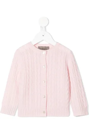 N.PEAL Cable-knit cardigan
