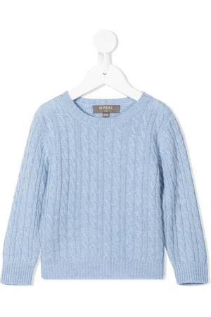 N.PEAL Cable-knit sweater