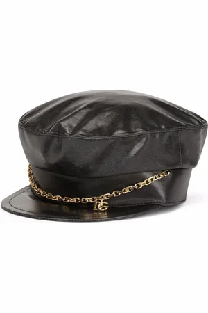 Dolce & Gabbana DG-logo baker boy hat