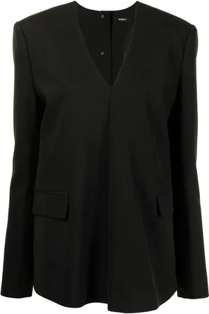 GOEN.J Structured blazer-top