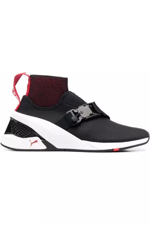 FERRARI Men Low Top & Lifestyle Sneakers - X Puma IONF sock sneakers - Black