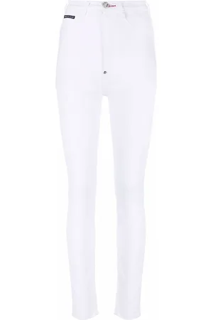 Philipp Plein Super high-waist jeggings