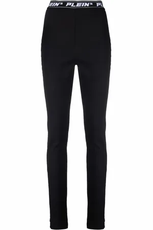Philipp Plein Logo-waistband leggings