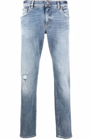 Dolce & Gabbana Distressed slim-fit jeans