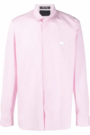 Philipp Plein Skull-print striped shirt