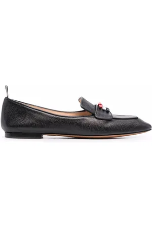 Thom Browne Three-bow flat loafers