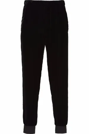 Prada Velvet track pants
